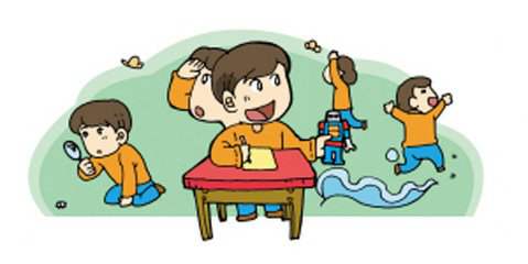 多动症孩子区分不出来怎么办